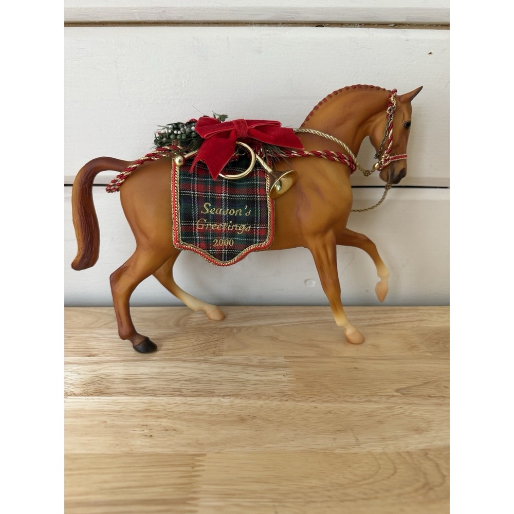 Breyer Holiday Horse. Vintage. Christmas Horse Season's Greetings 2000